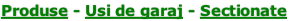 Produse - Usi de garaj - Sectionate
